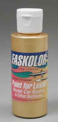 Parma Faskolor Pearl Gold Lexan Body Paint 40053 2oz  