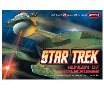 Polar Lights Star Trek Klingon D7 Battlecruiser POL806  