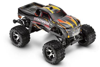 Traxxas 1/10 Stampede VXL 2wd Brushless Monster Truck Black 3607 